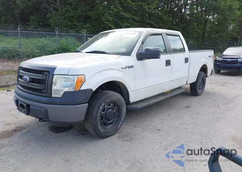 2013 Ford F-150 Xl z USA, uszkodzony, nr VIN 1FTFW1EF7DKE46491